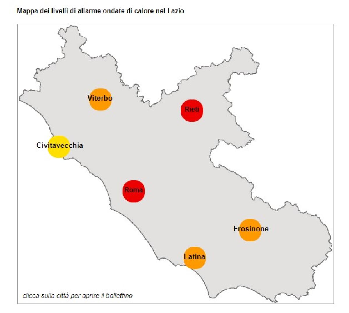 Temperature in aumento anche di notte. Come proteggersi e come scaricare il bollettino del caldo - 