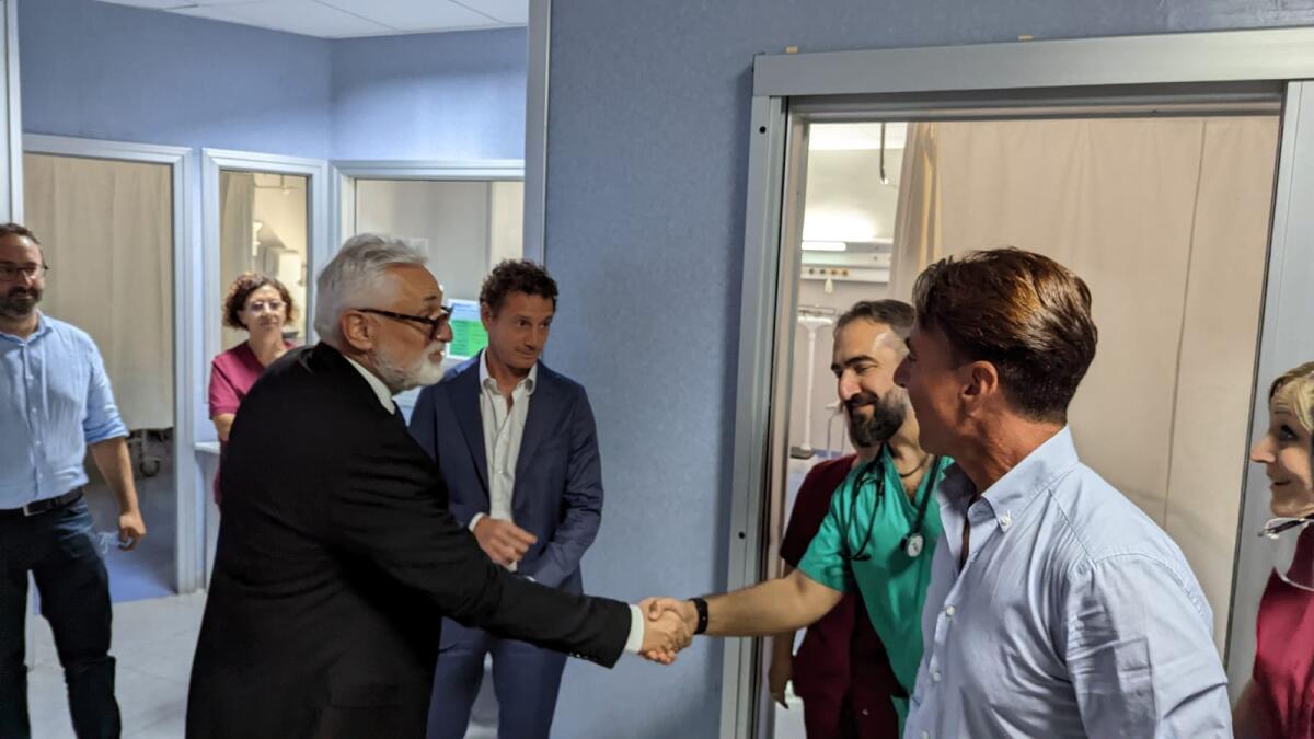 Il sindaco Principi in visita alla clinica “Città di Aprilia”. “Avvieremo una collaborazione già dai prossimi mesi”. - 