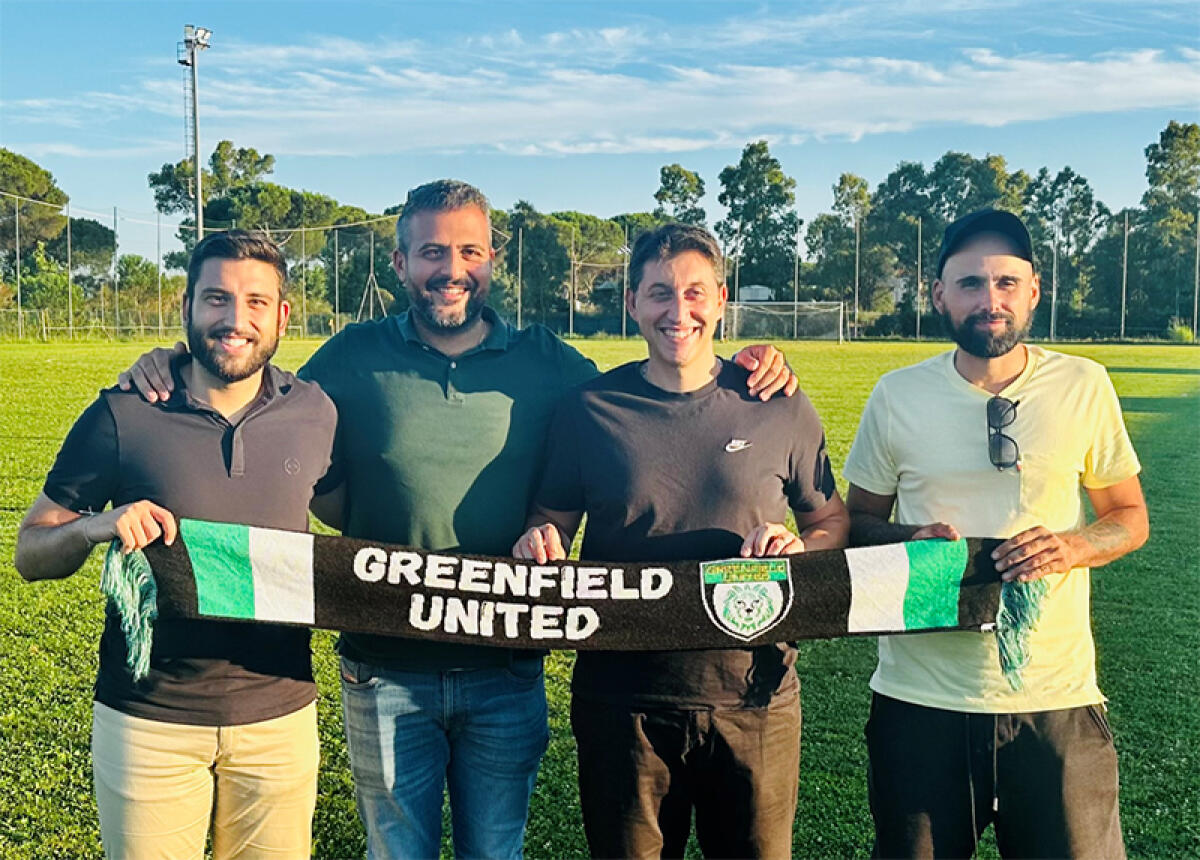 Calcio, Andrea Marella è il nuovo allenatore del Greenfield United di Aprilia. - 