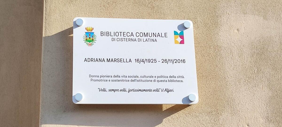 Inaugurata a Cisterna la rinnovata Biblioteca comunale “Adriana Marsella” con il primo spazio 0-6 anni nel Lazio. - 