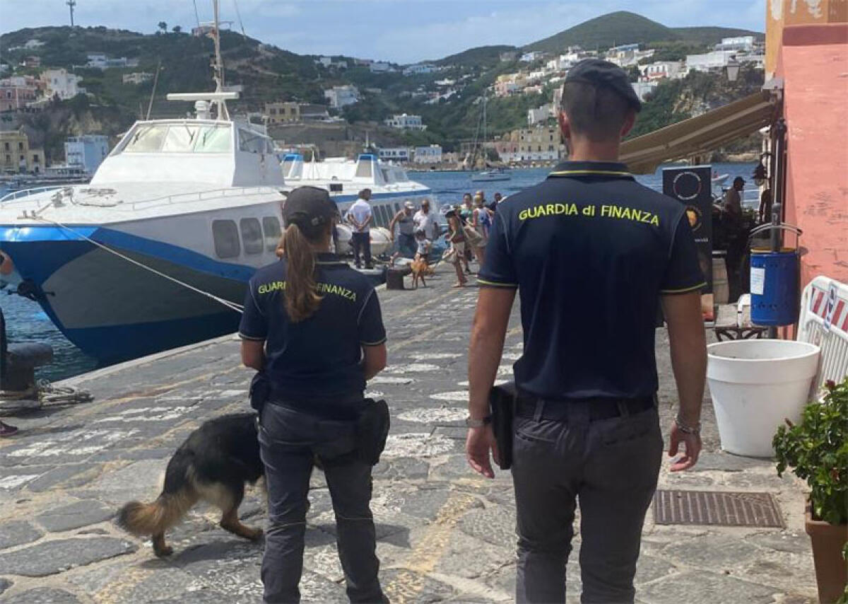 Ennesimo arresto per spaccio sull’isola di Ponza. Pusher sorpreso dalla Finanza con cocaina ed hashish. - 