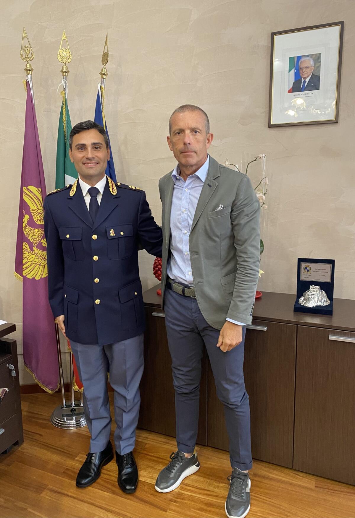 Arriva un nuovo funzionario alla Questura di Latina: si tratta del Dottor Antonino Cinque. - 