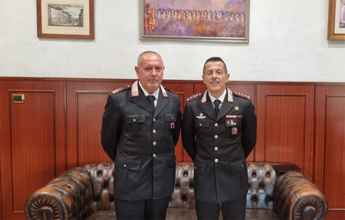 Il Luogotenente Vincenzo La Rocca va in pensione: il saluto del Comandante Provinciale e del Sindaco di Fondi. - 