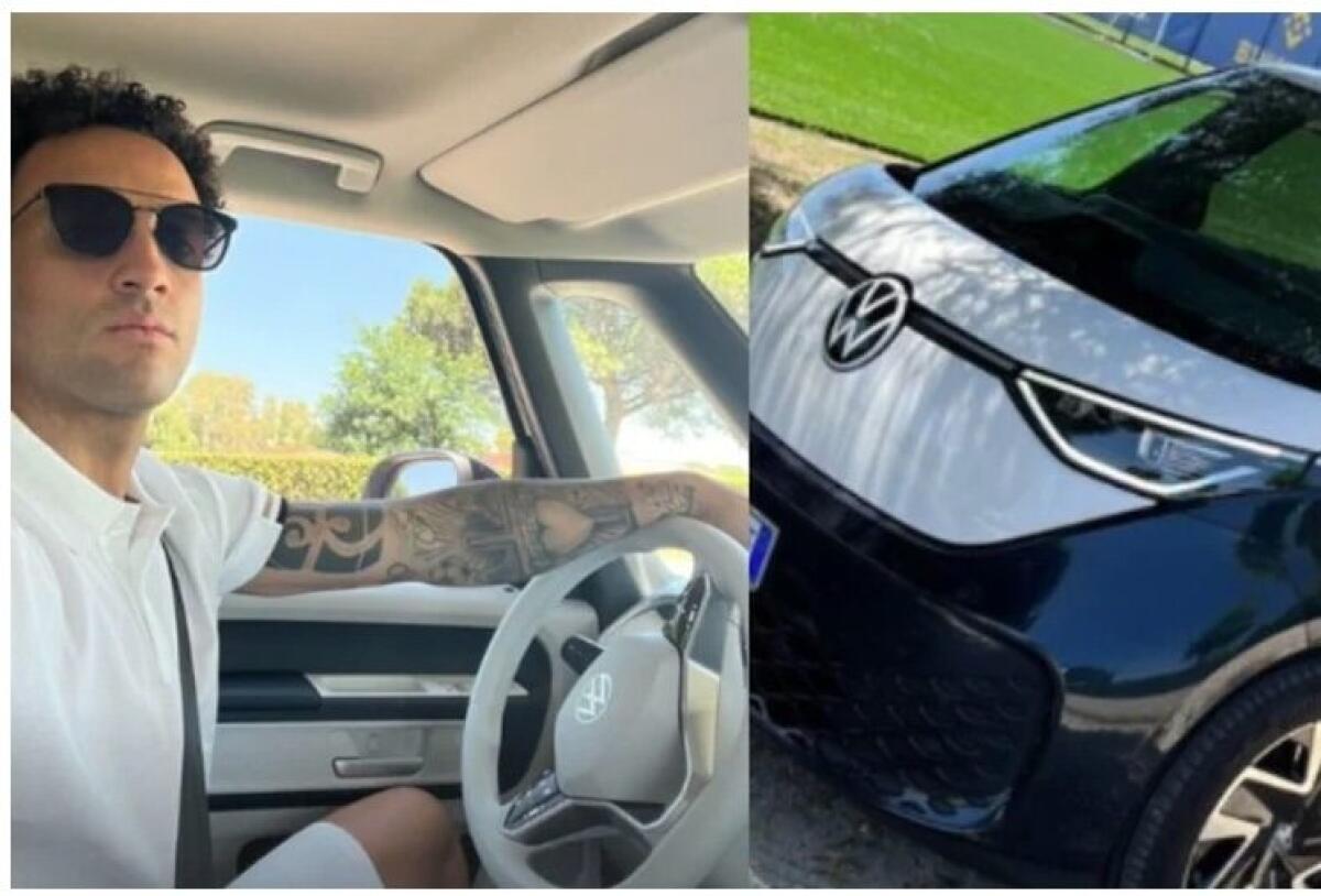 Passione Volkswagen, Felipe Anderson torna da Prezioso per l'ID.Buzz - 