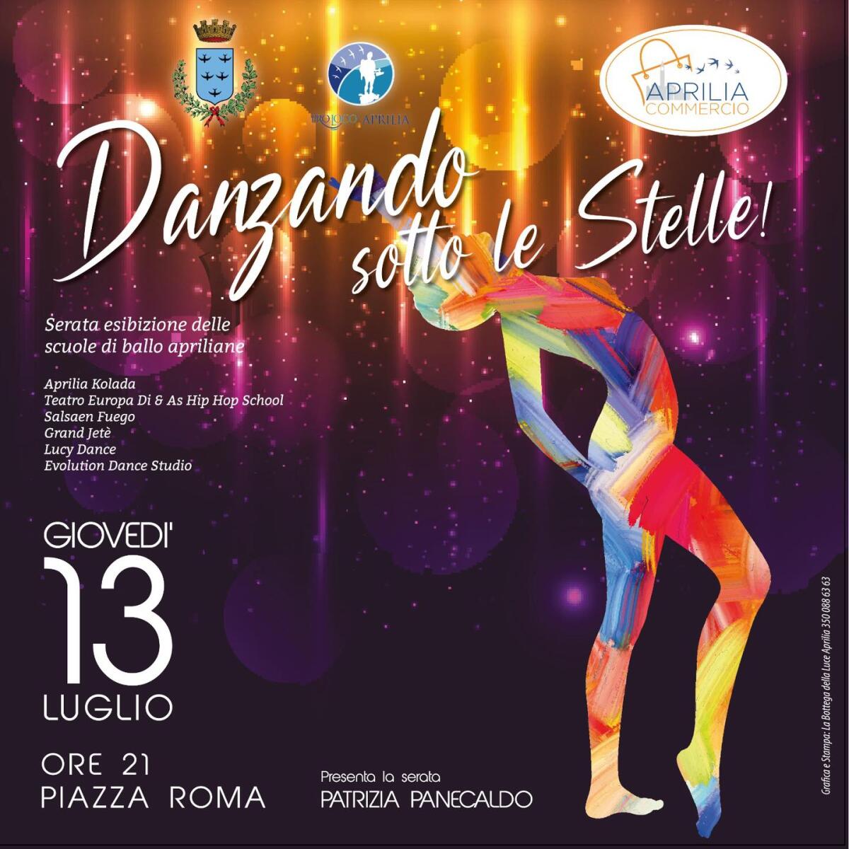 Serate di “Shopping Days” ad Aprilia. Questo giovedì in Piazza Roma lo spettacolo “Danzando Sotto le Stelle”. - 