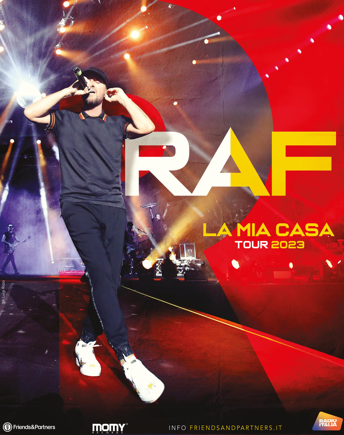 Cisterna - San Rocco con Raf, il cantante atteso per il 16 agosto - 