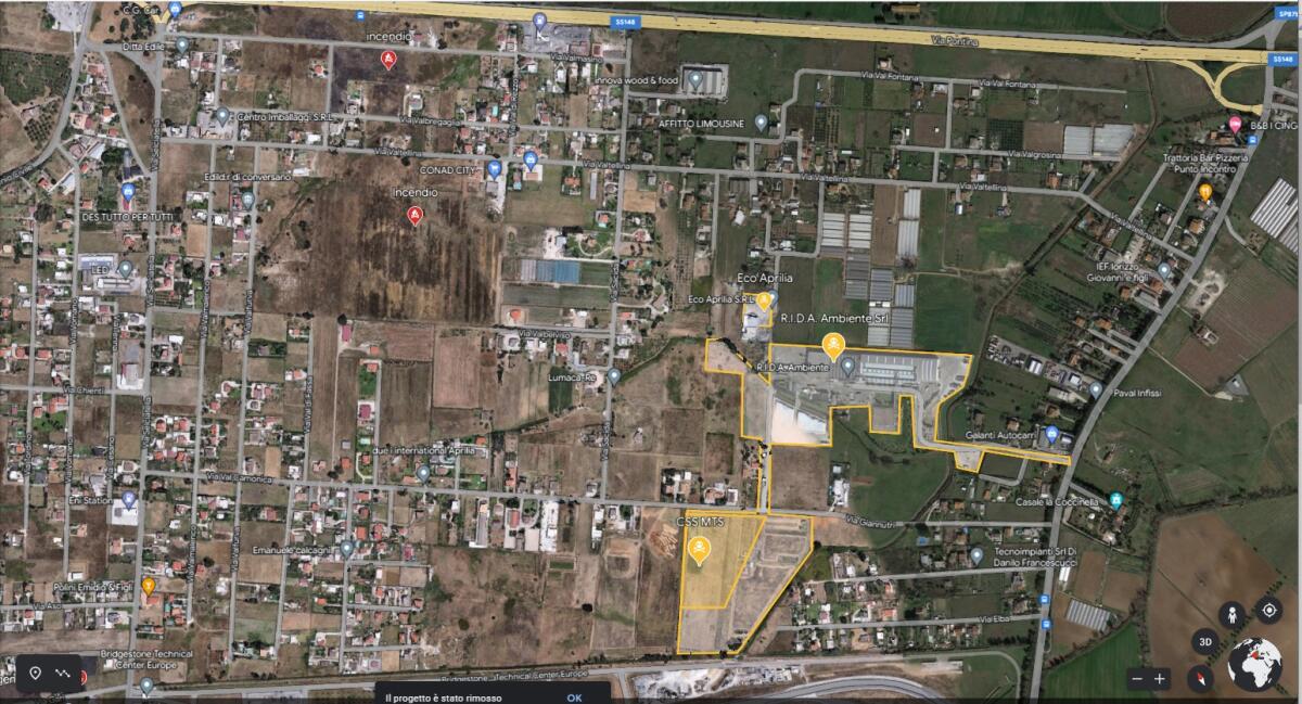 Polo rifiuti a Sacida, interviene CambiAprilia: "Dobbiamo a Terra la possibilità di ampliarsi" - 