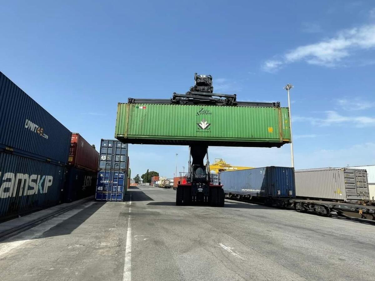 Al via il progetto di sviluppo e potenziamento del Terminal ferroviario di Santa Palomba, a Pomezia. - 