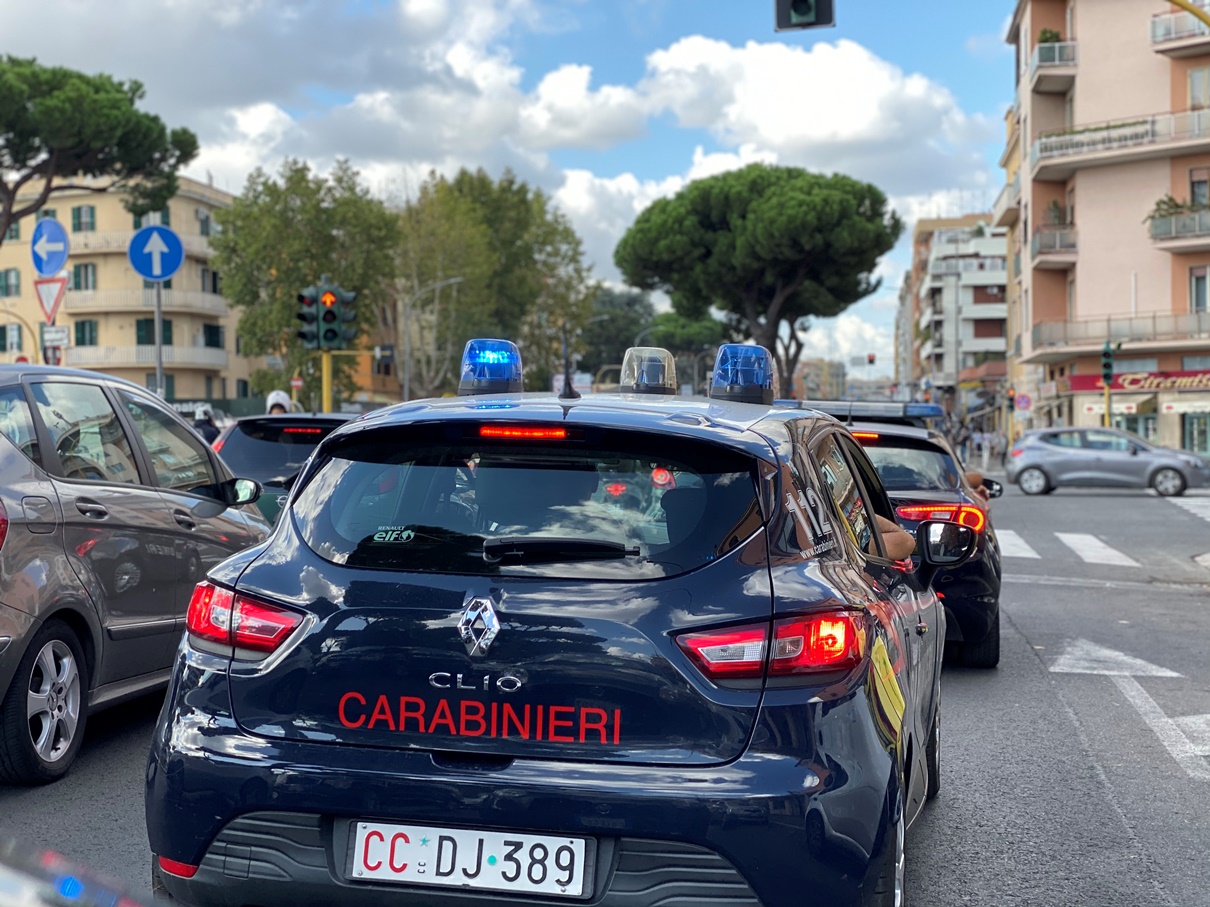 operazione antidroga dei Carabinieri di Roma