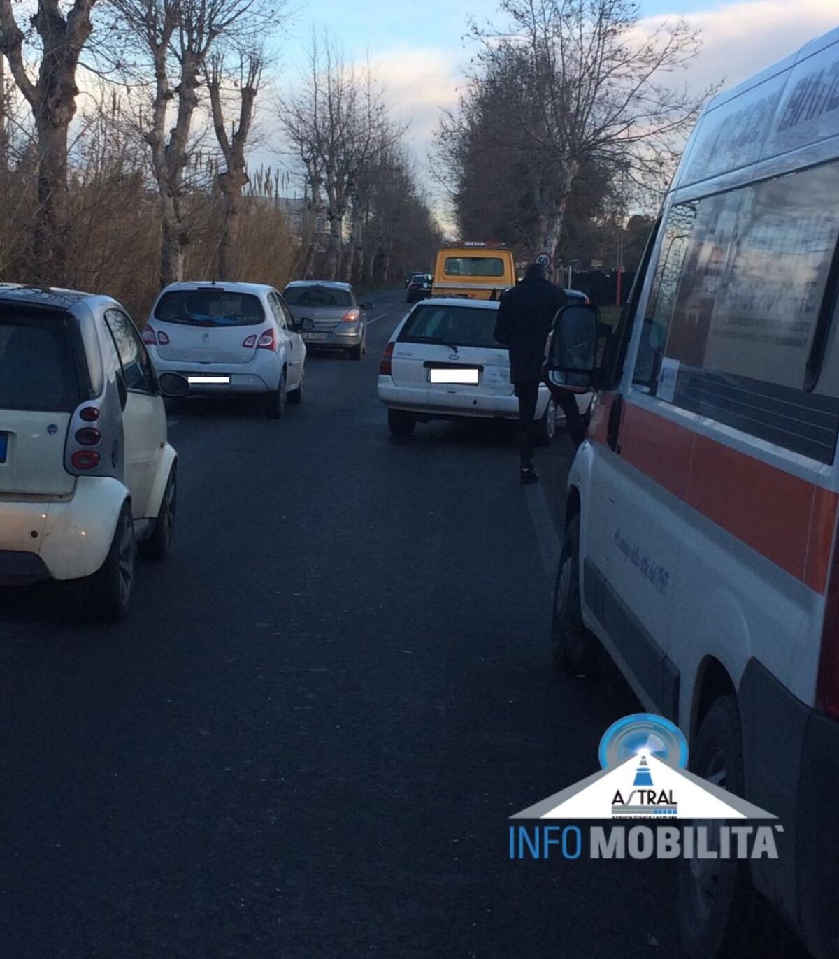 Rimosso l’incidente di questa mattina all’alba sulla Nettunense, ad Aprilia. - 