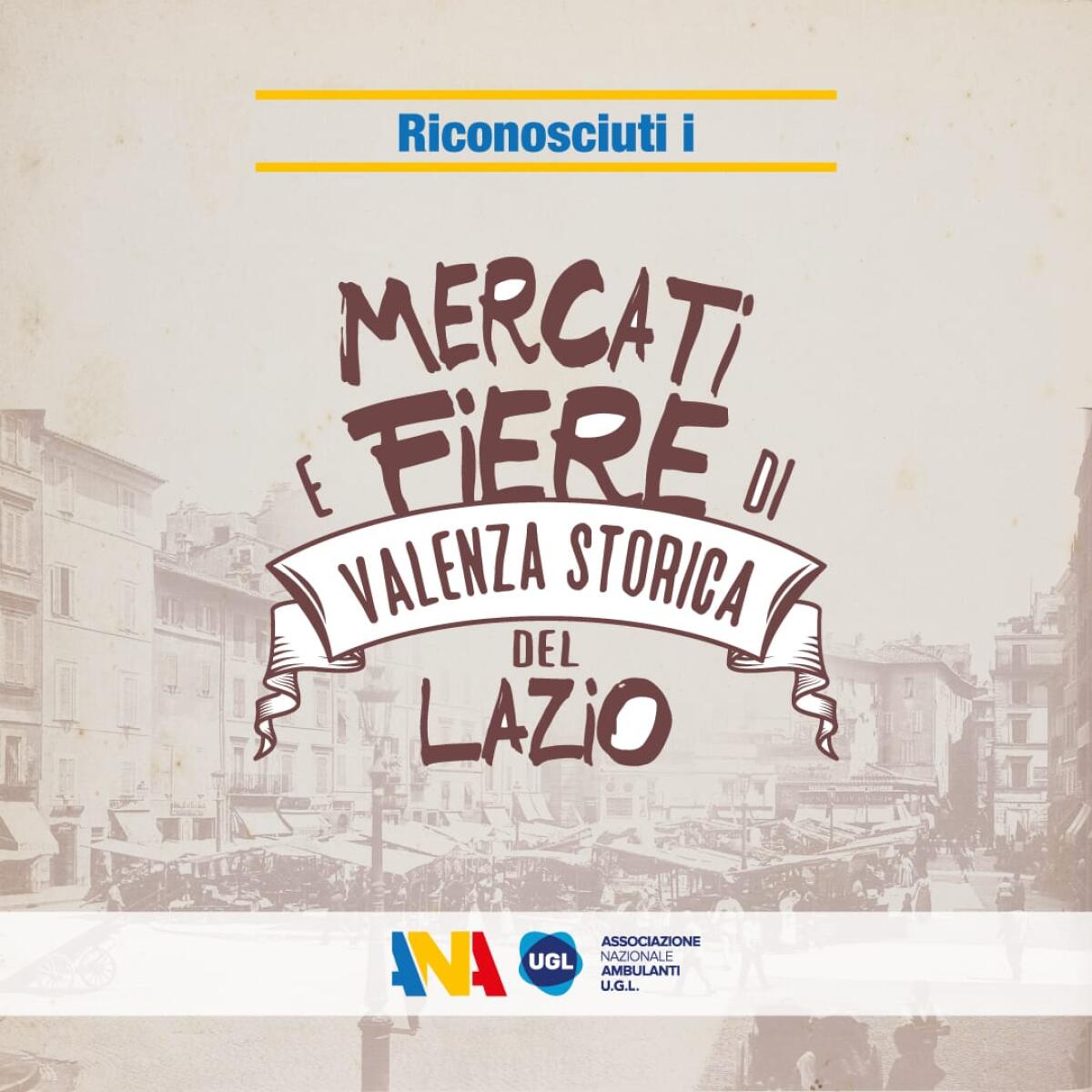 “Mercati e fiere di valenza storica del Lazio”: Latina, Cori, Fondi, Formia, Gaeta e Lenola ottengono il marchio. - 