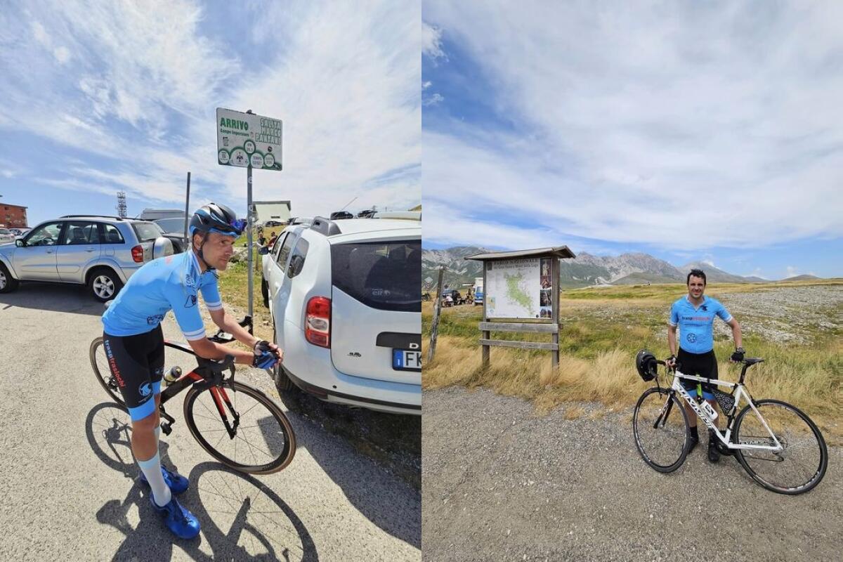 Aprilia sul tetto degli Appennini con Matteo Ferrera e Cosma Damiano Pastoressa - 