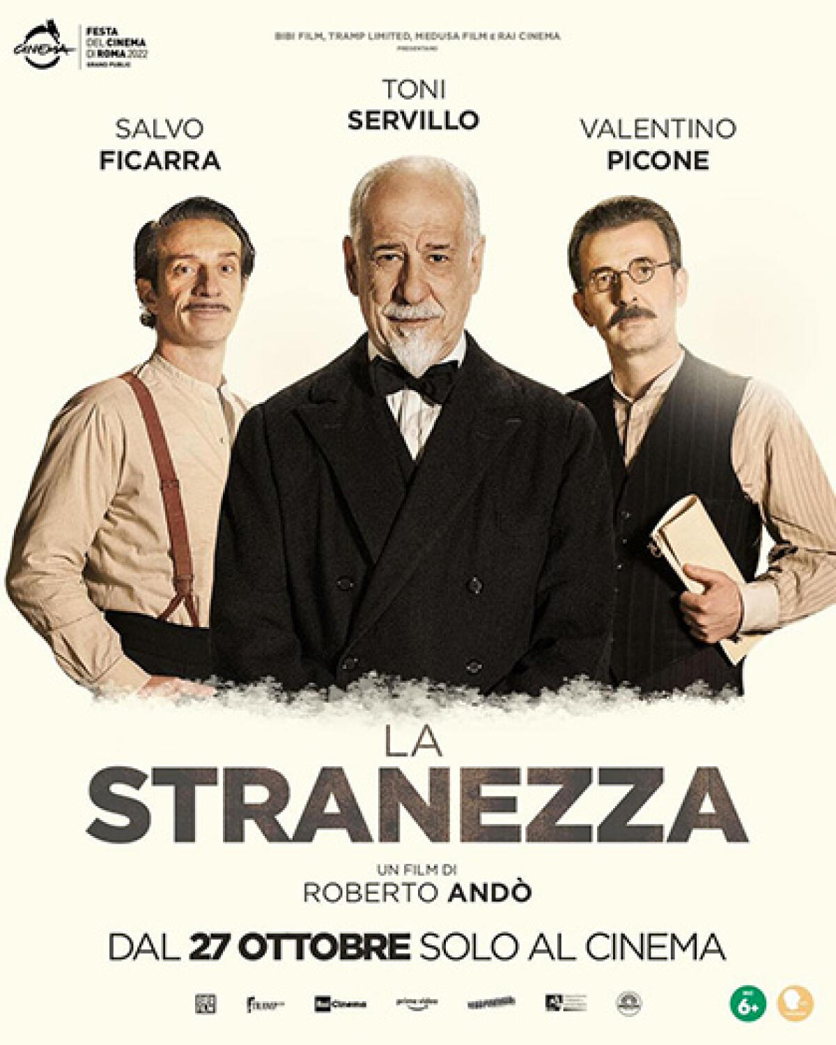 “Cinema sotto le Stelle” ad Aprilia: stasera la proiezione de "La Stranezza" con Tony Servillo, Ficarra e Picone. - 