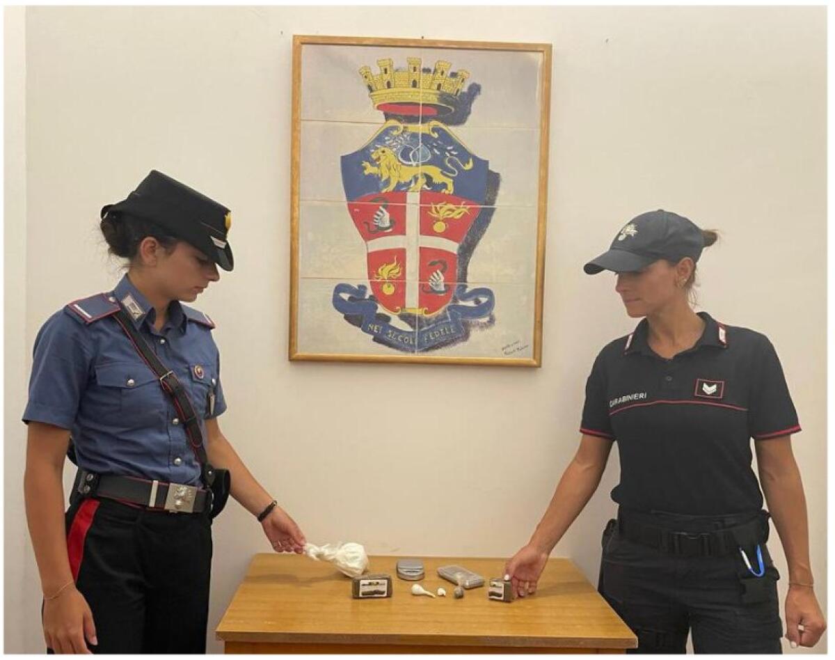 Un etto e mezzo di hashish e quasi due di cocaina in casa di un 57enne ponzese - 