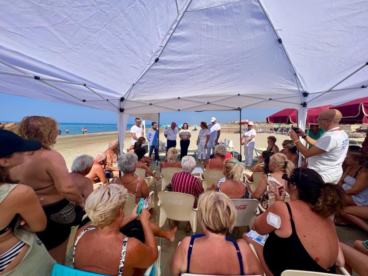 Spiagge serene, tappa a Tor San Lorenzo con la Asl per educare alla salute - 