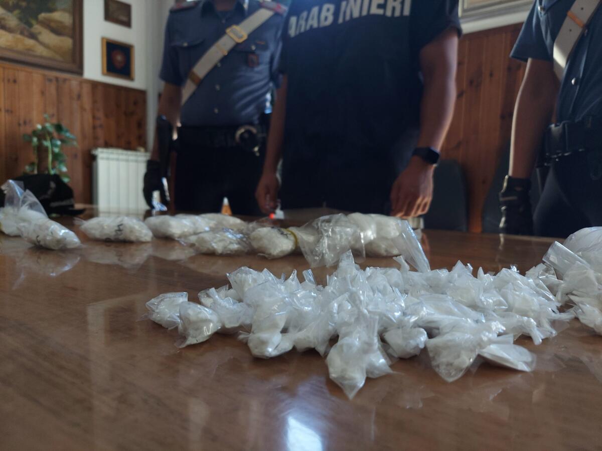 Cocaina, eroina, crack e hashish: sequestrato mezzo chilo di droga e arrestate cinque persone. I controlli nel fine settimana nella capitale - 