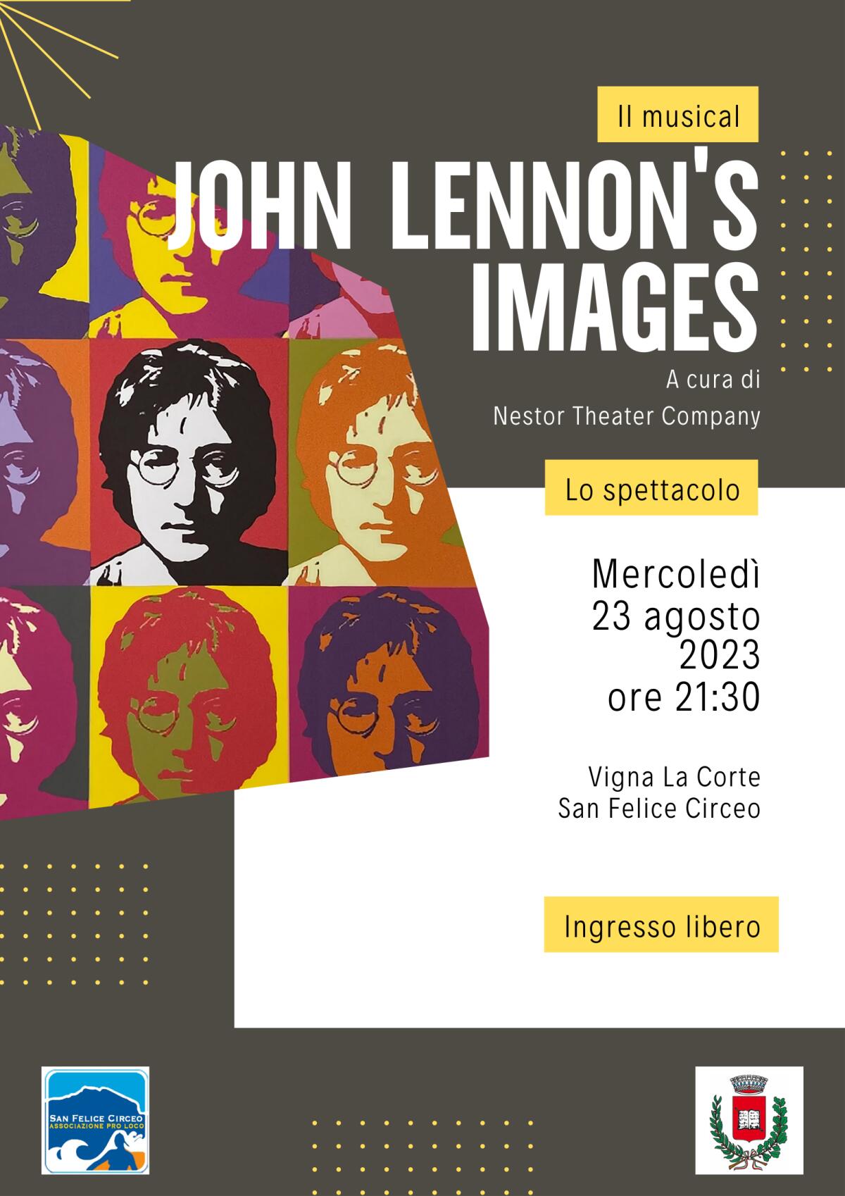 A San Felice Circeo in scena “John Lennon's images”, un’opera di musica, recitazione e danza. - 