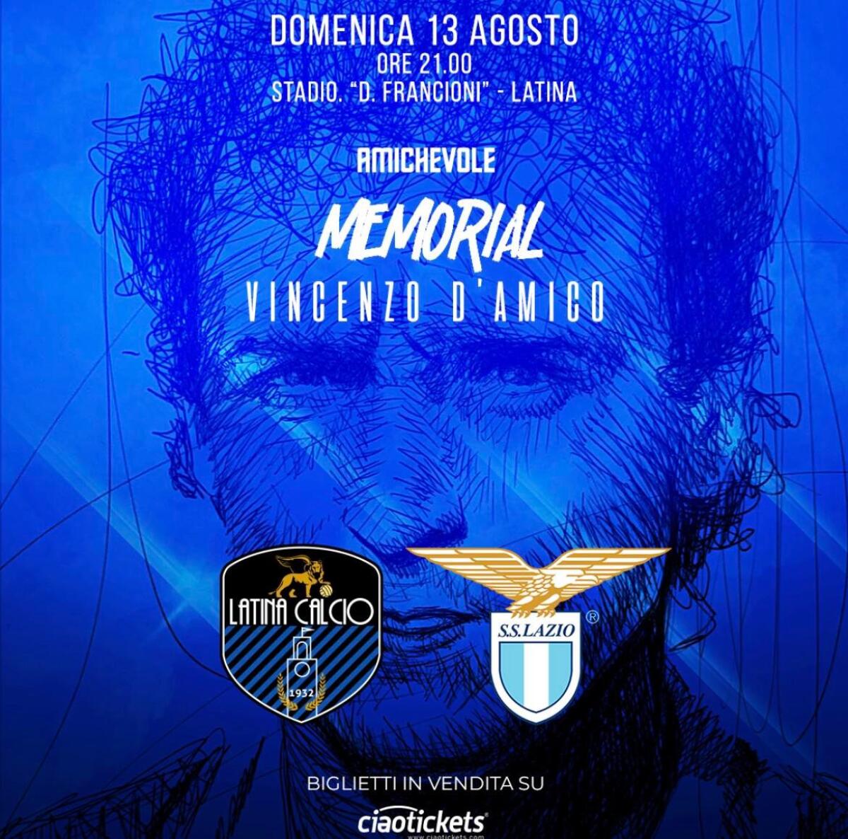 Calcio, domenica 13 Agosto al "Domenico Francioni" l’amichevole tra il Latina e la S.S. Lazio. - 
