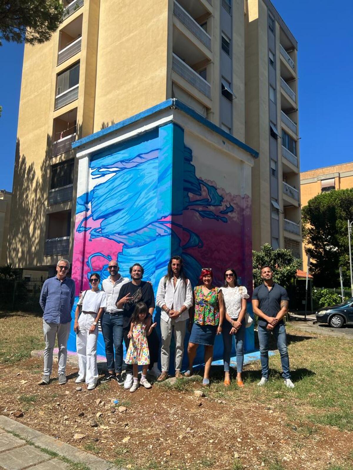 Inaugurata la seconda “Open Power to Art” degli Hawana Family a Cisterna - 