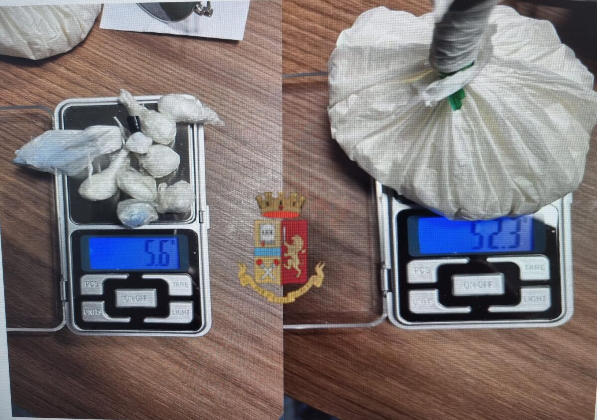 Arrestato un 29enne di Gaeta colpito da un decreto di fermo: era stato trovato in possesso di due chili di droga. - 