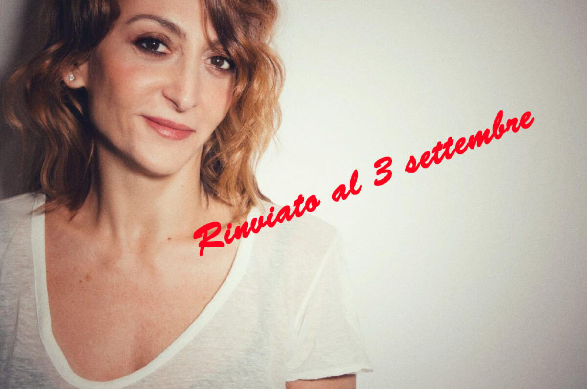 Rinviato al 3 settembre lo spettacolo di Paola Minaccioni a Norma - 