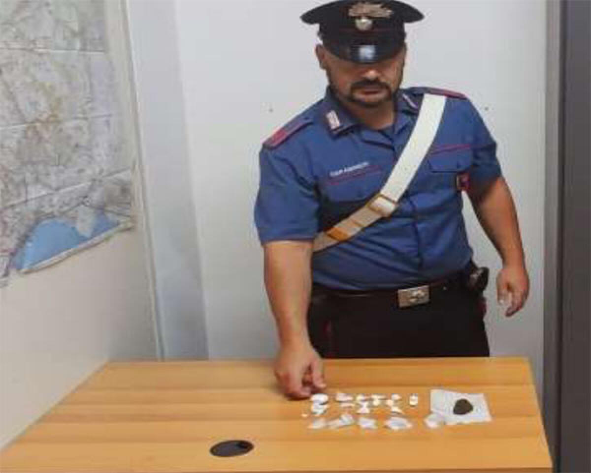 Nascondeva in casa cocaina, crack ed hashish, 31enne pontino arrestato dai Carabinieri. - 