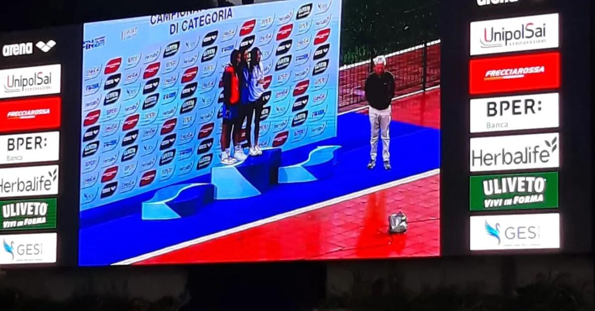 Campionati Italiani di nuoto, medaglia di bronzo per Beatrice Merico di Aprilia - 