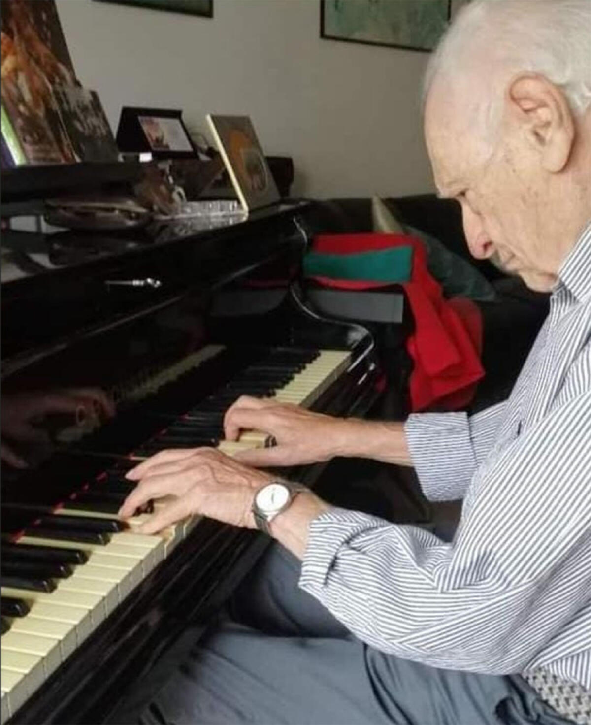 Grande festa per il Maestro Roberto Battista che compie 100 anni - 