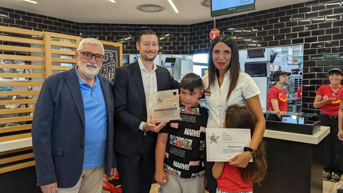 Di Aprilia la migliore direttrice McDonald's d’Italia - 