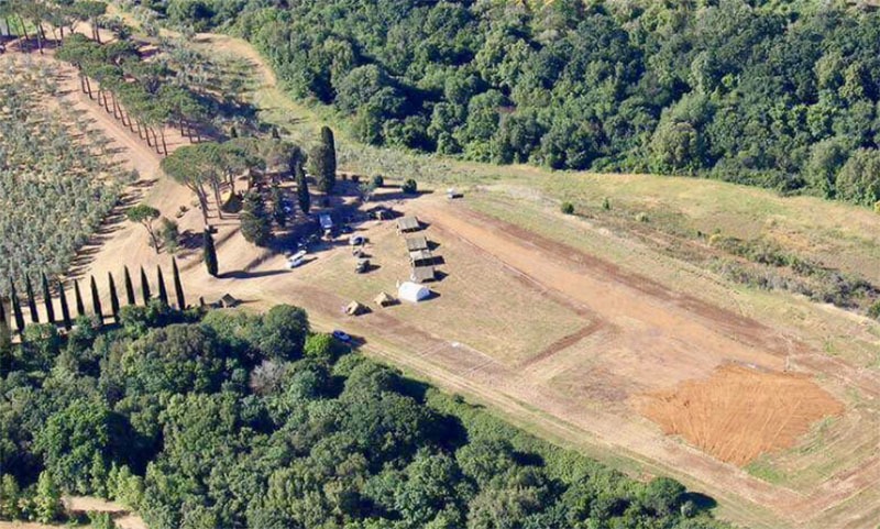 la Tenuta Calissoni Bulgari di Aprilia