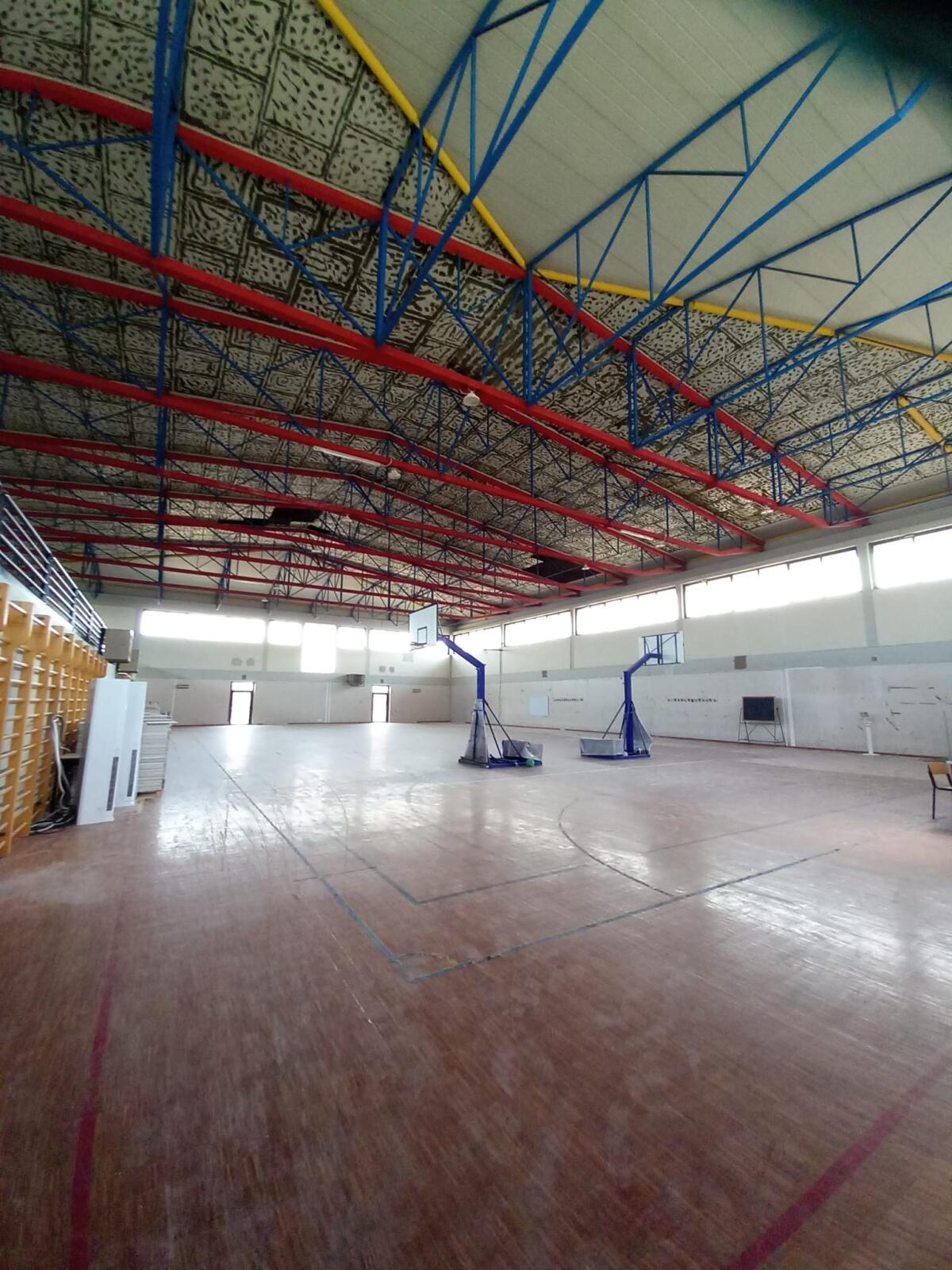 Crollo del controsoffitto, quasi completati i lavori della palestra dell’Istituto ‘Marconi’ di Latina. - 