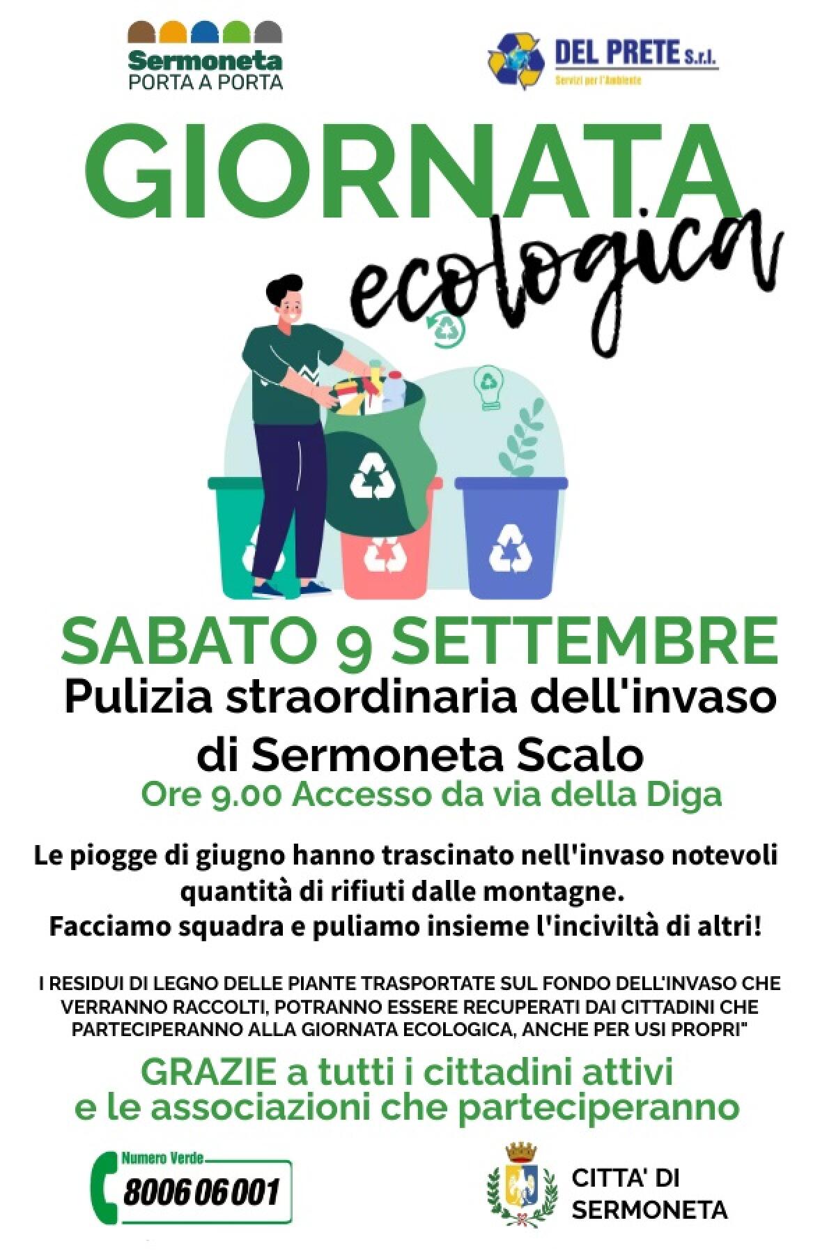 Al via le giornate ecologiche: si parte sabato 9 settembre all’invaso di Sermoneta Scalo - 