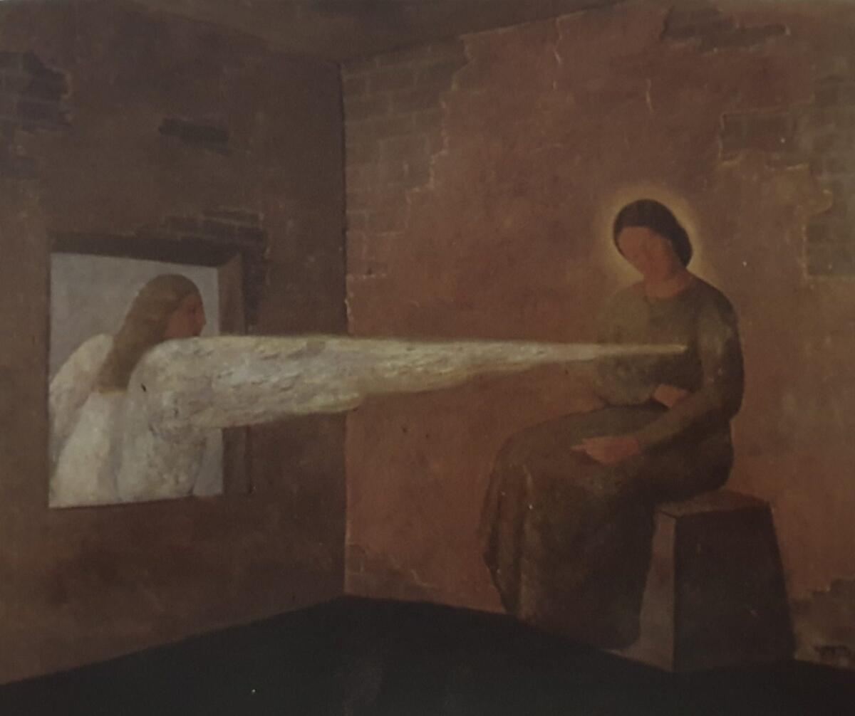 L'Opera "L'Annunciazione" di Rizzo da Latina in prestito allo Gnam di Roma - 