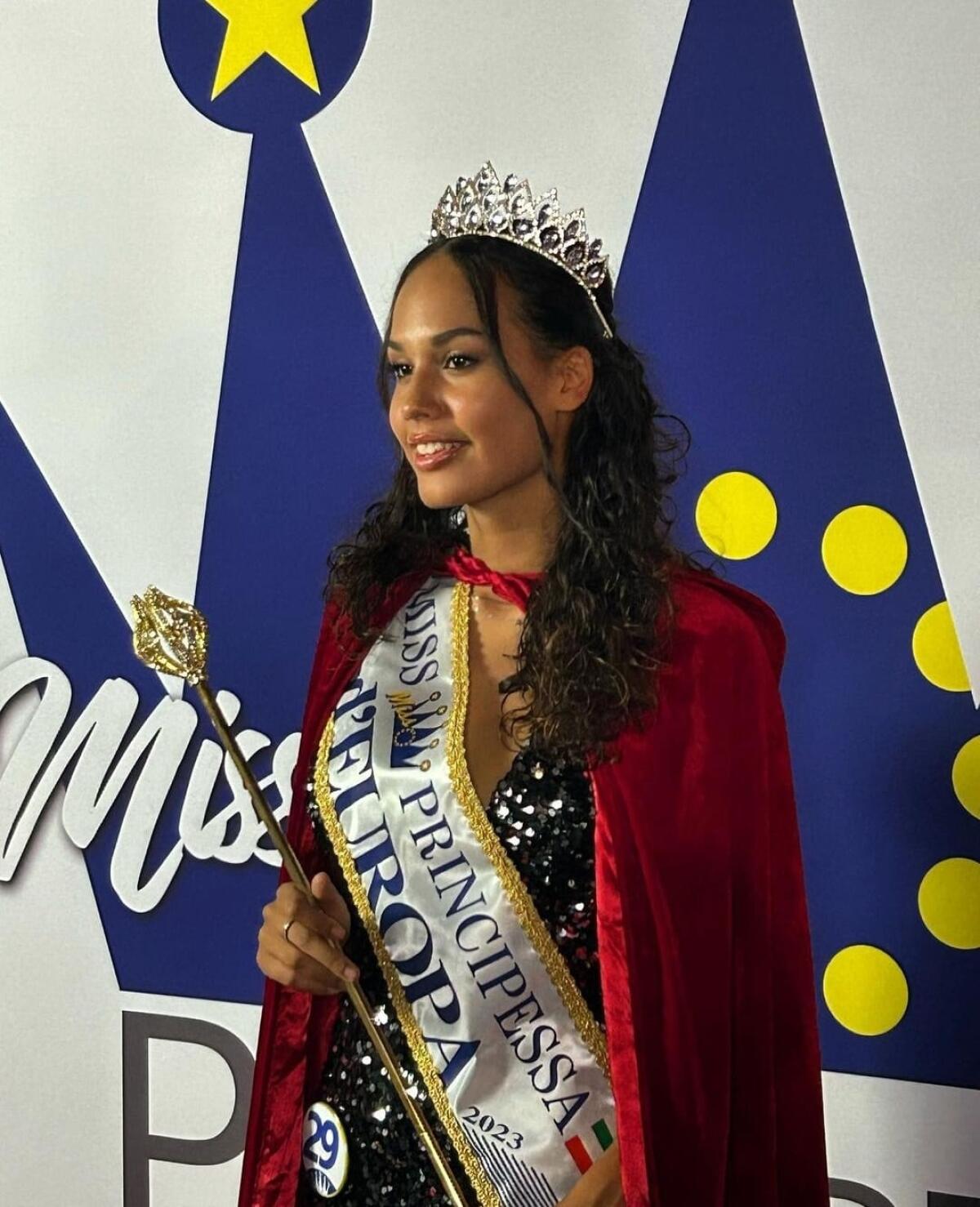 Haymara Gavillucci, 15enne di Aprilia, vince il concorso "Miss Principessa D’Europa 2023". - 
