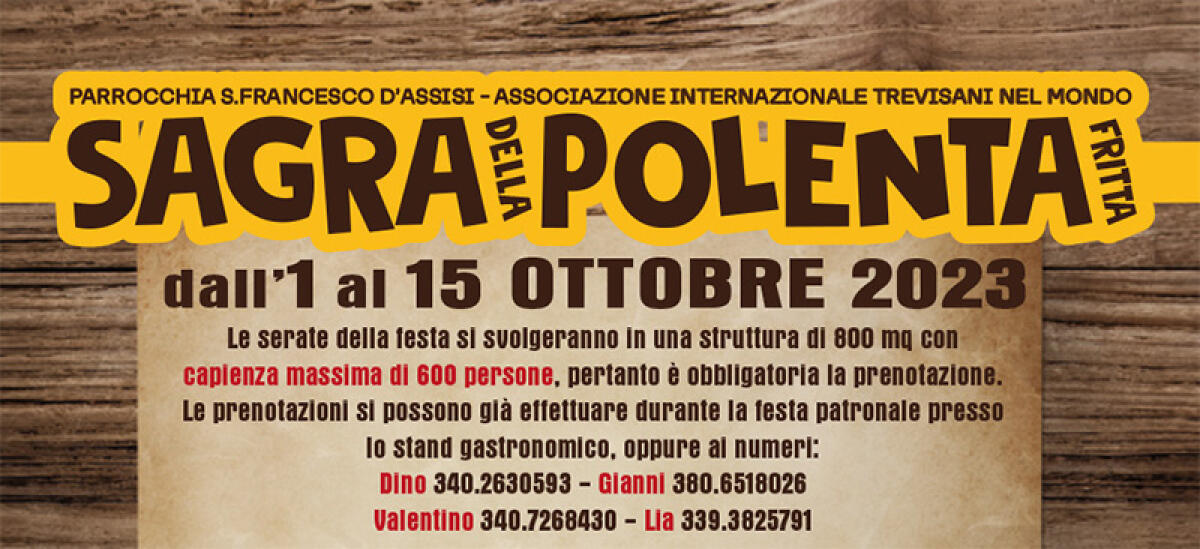 “Sagra della Polenta Fritta”: ultimo weekend di festa a Borgo Bainsizza, a Latina. - 