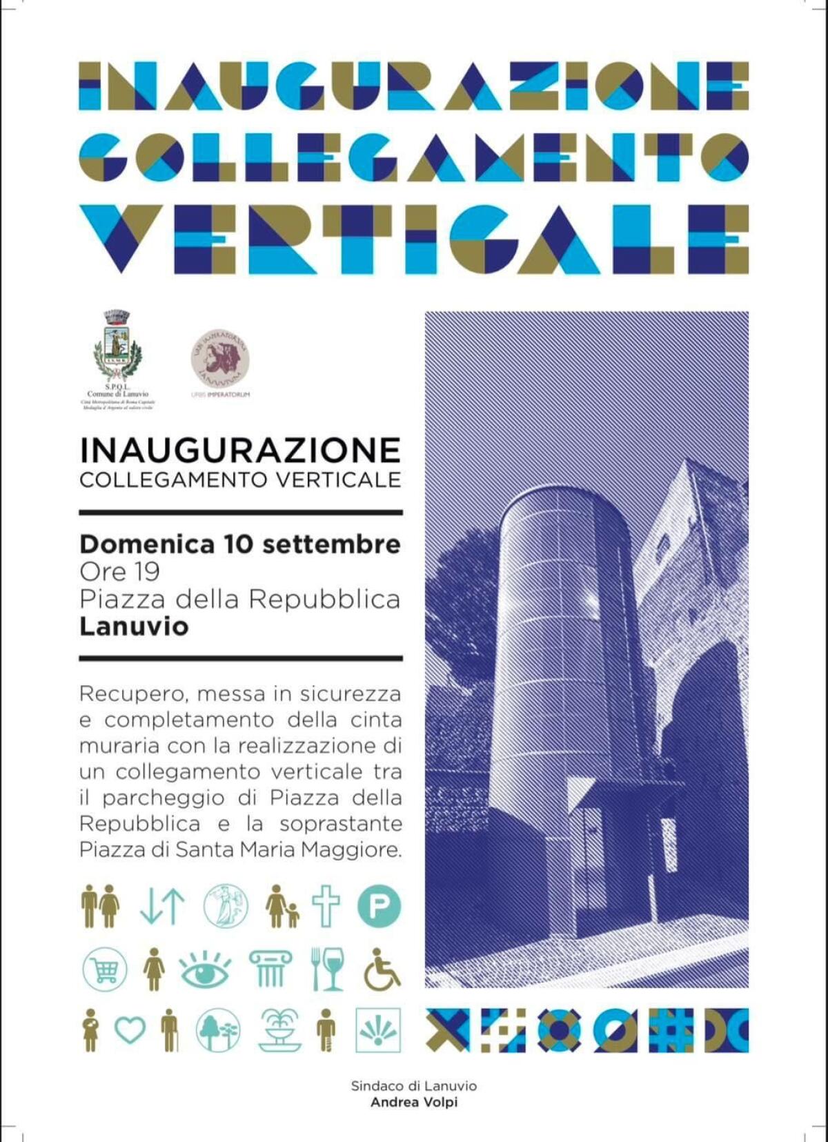 Lanuvio ha l'ascensore: pronto per l'inaugurazione il collegamento tra piazza della Repubblica e Piazza Santa Maria Maggiore - 