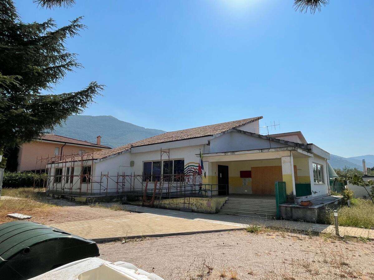 Lavori in corso alle scuole di Sermoneta - 