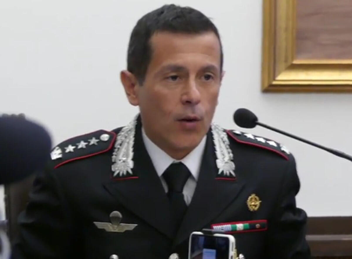 Saluto di commiato del Comandante provinciale dei Carabinieri di Latina, il Colonnello Lorenzo D’Aloia. Ieri in visita ad Aprilia. - 