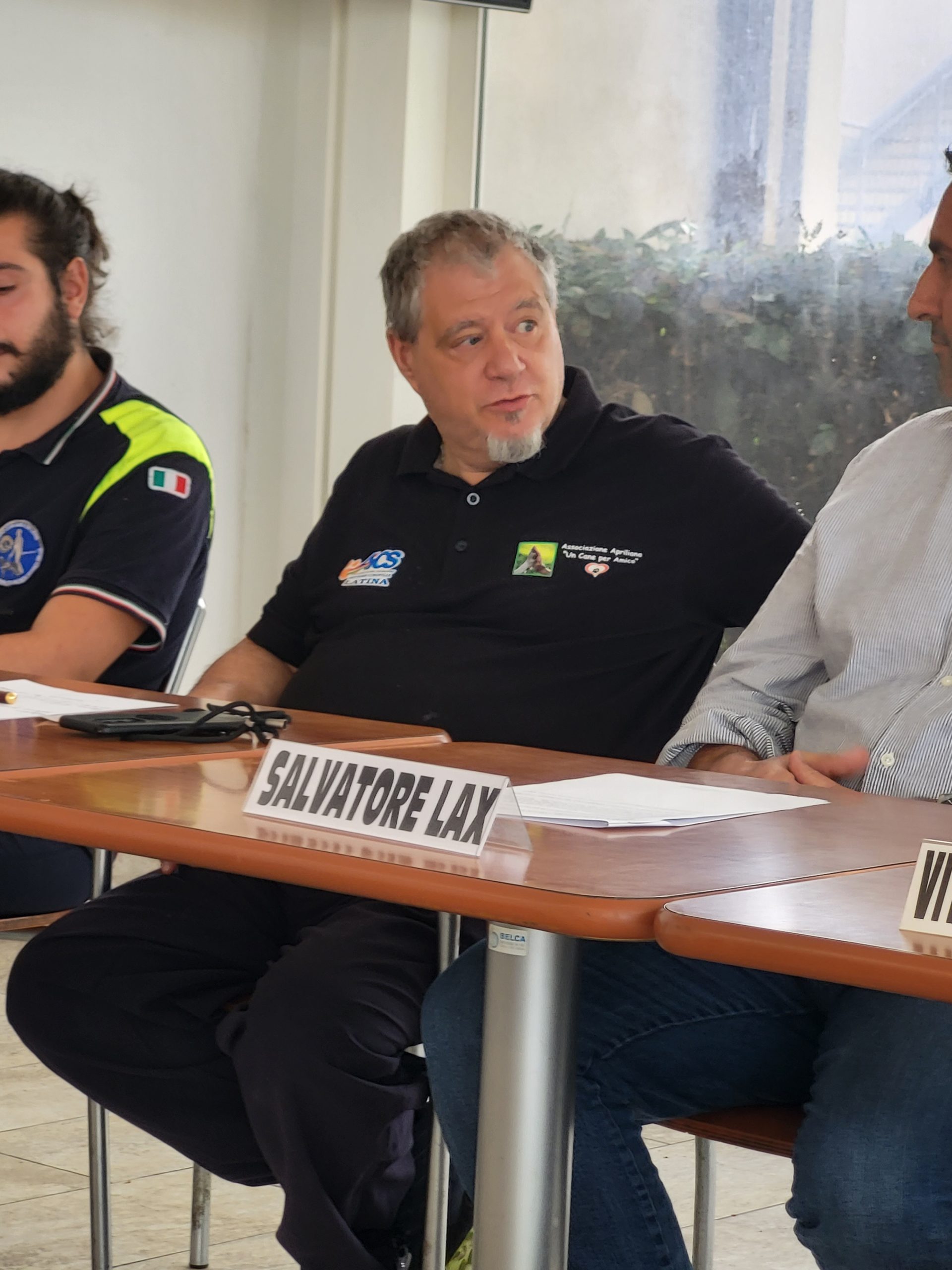 Fiorenzo Fiorenza dell'associazione "Un cane per amico"