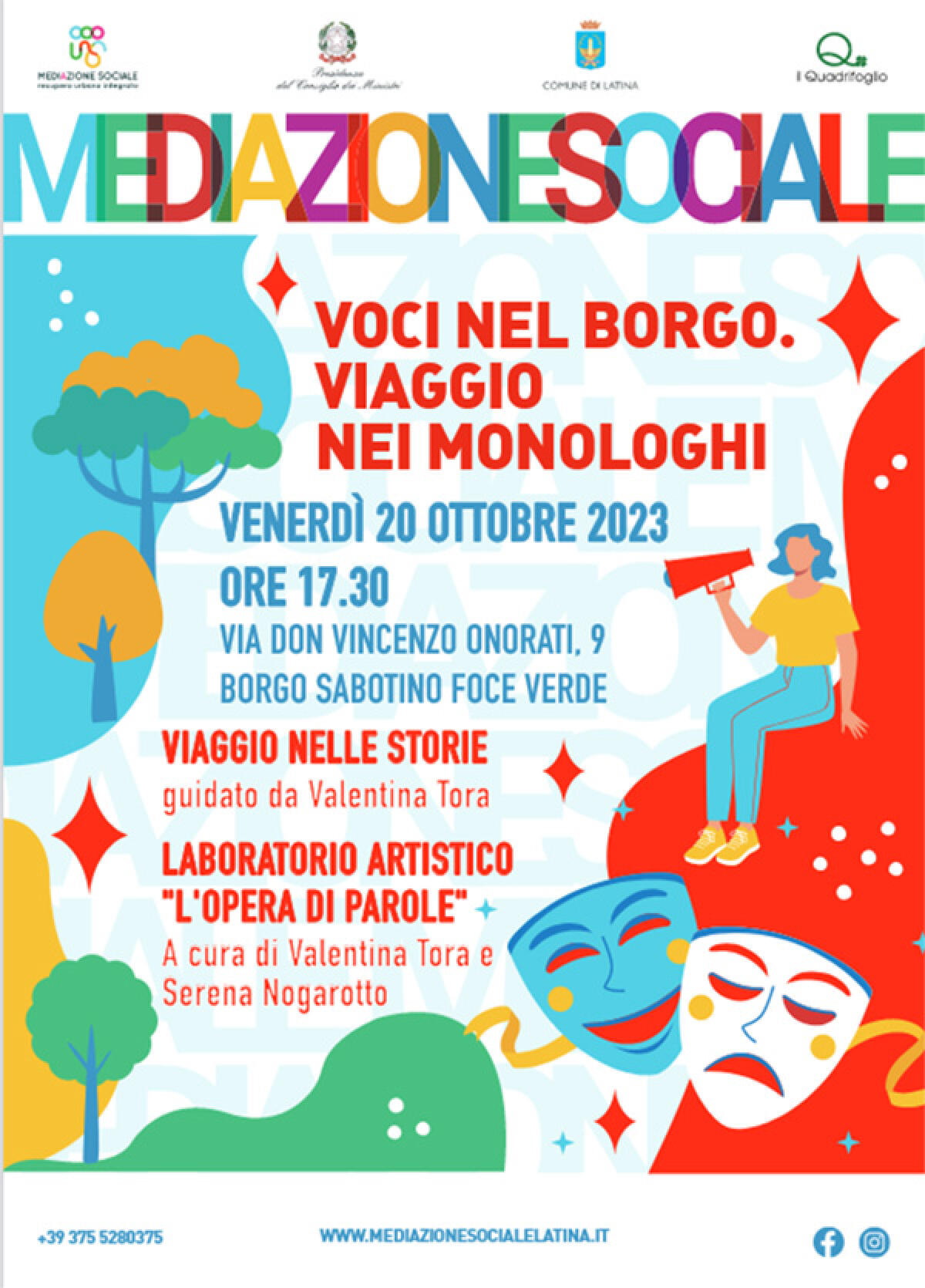 “Voci nel Borgo”: questo venerdì l’iniziativa di Mediazione Sociale Latina a Borgo Sabotino. - 