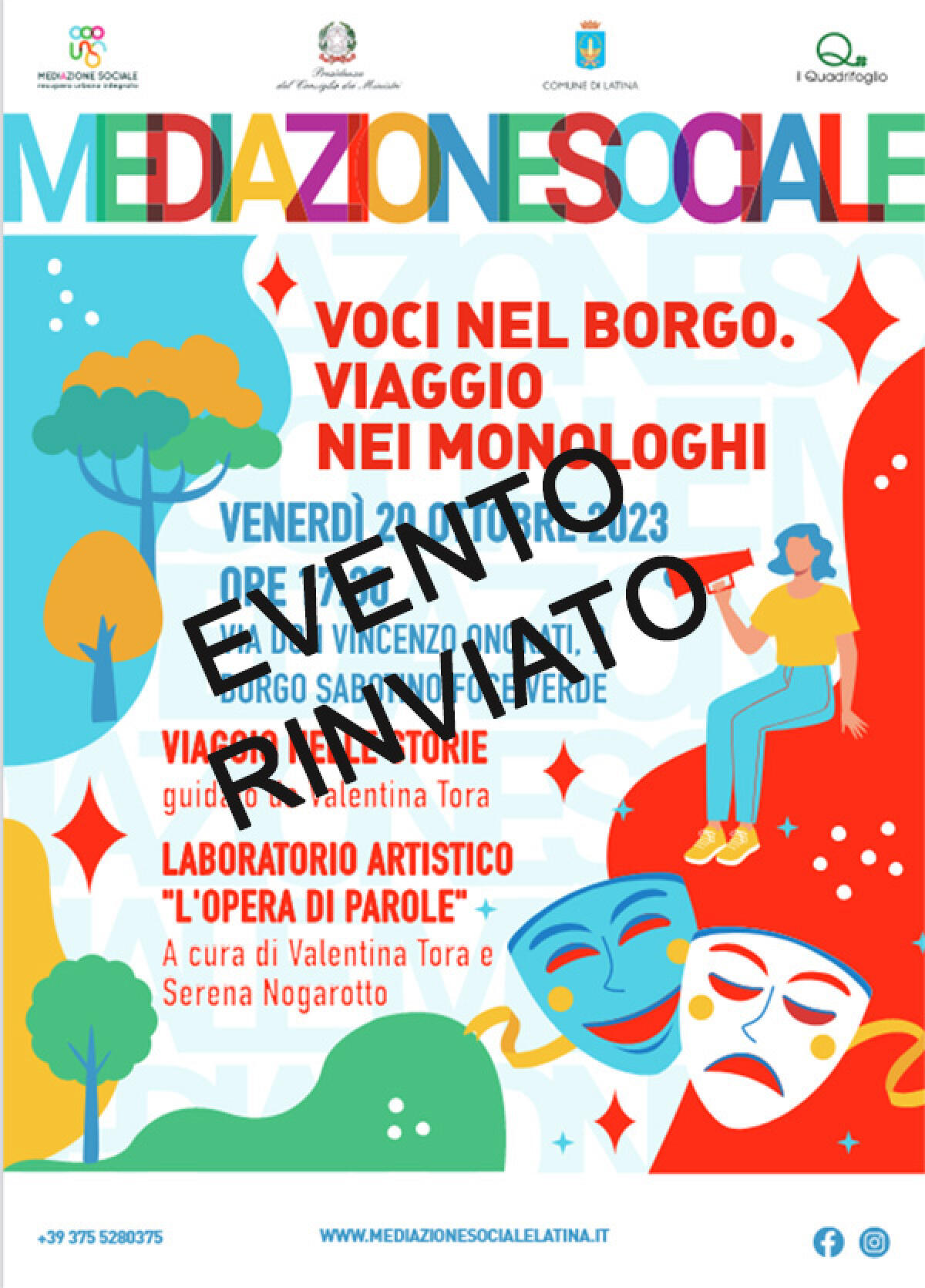 Previsioni meteo avverse, rinviato a Latina l’evento “Voci nel Borgo”. - 