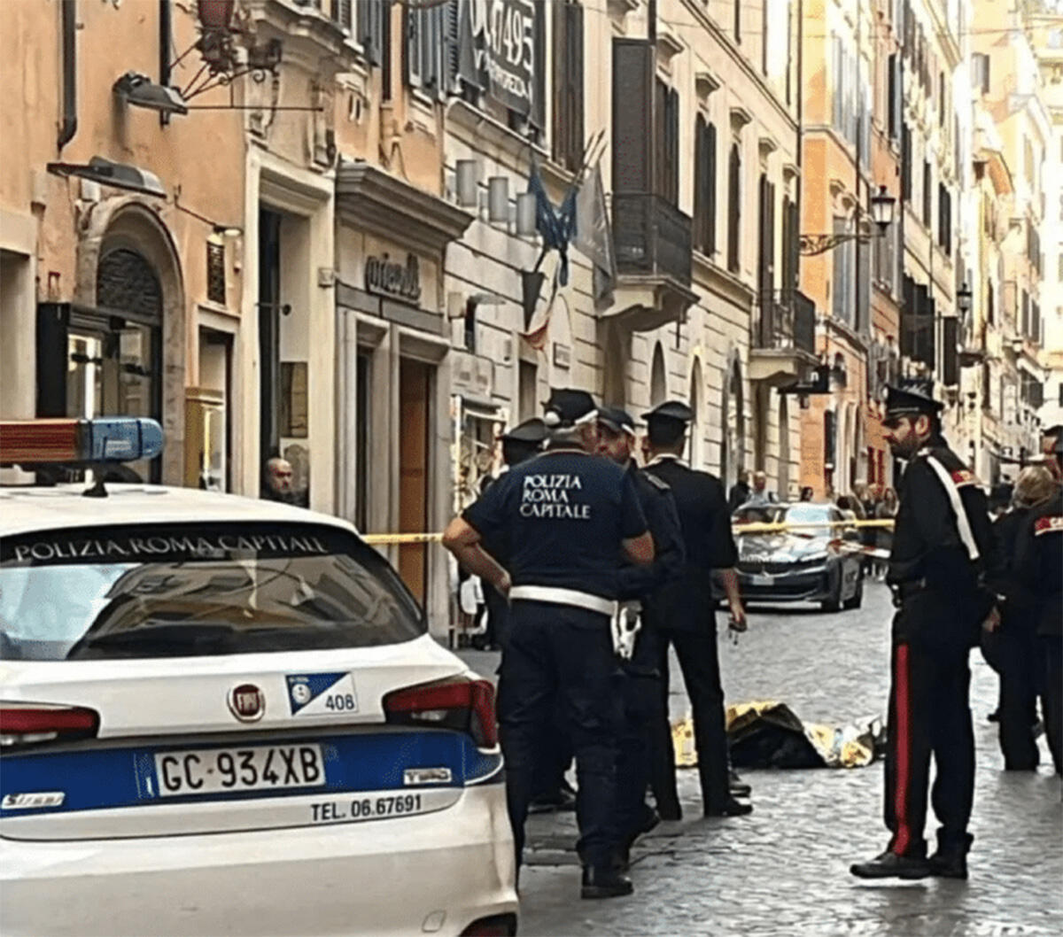 Rottweiler cade dal balcone a Roma, finisce su una donna incinta - 