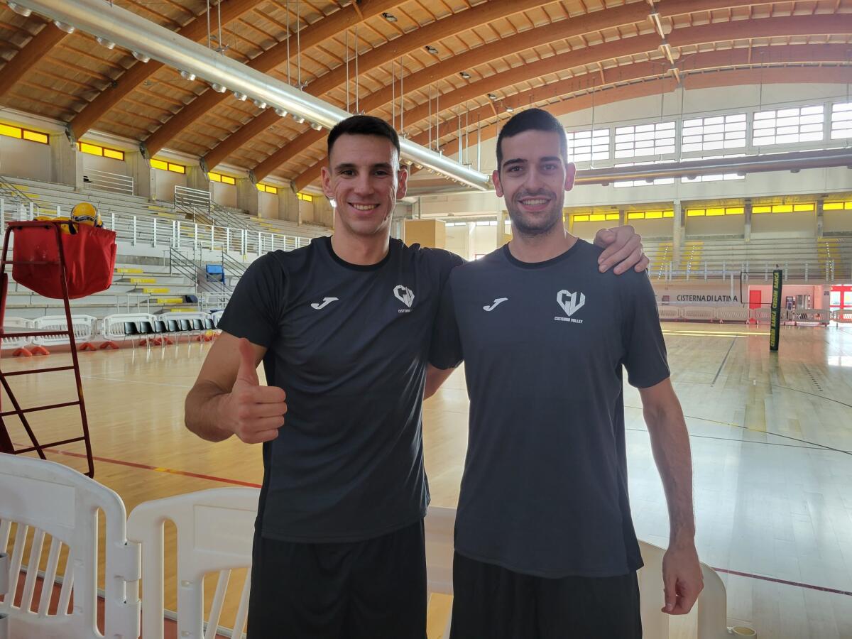 Il Cisterna Volley si prepara per il quadrangolare di Gubbio. Sono arrivati anche Peric e Nedeljkovic - 