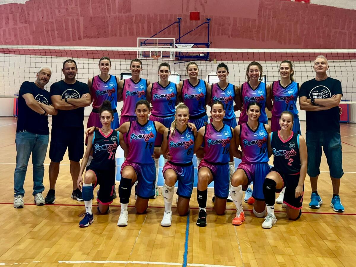 Pallavolo femminile B1: oggi il debutto della United Volley Pomezia. - 