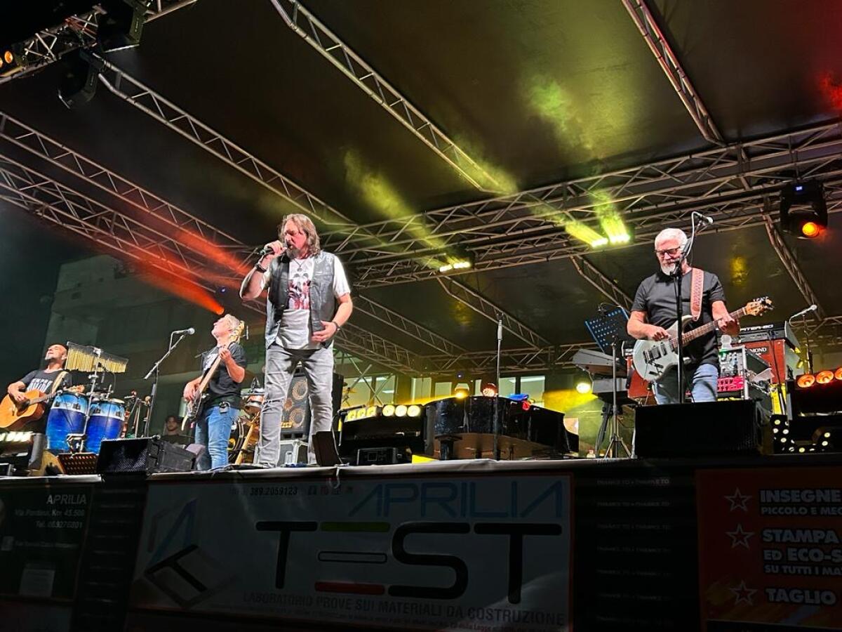 Ad Aprilia sul palco del San Michele 2023 “I Nomadi” - 