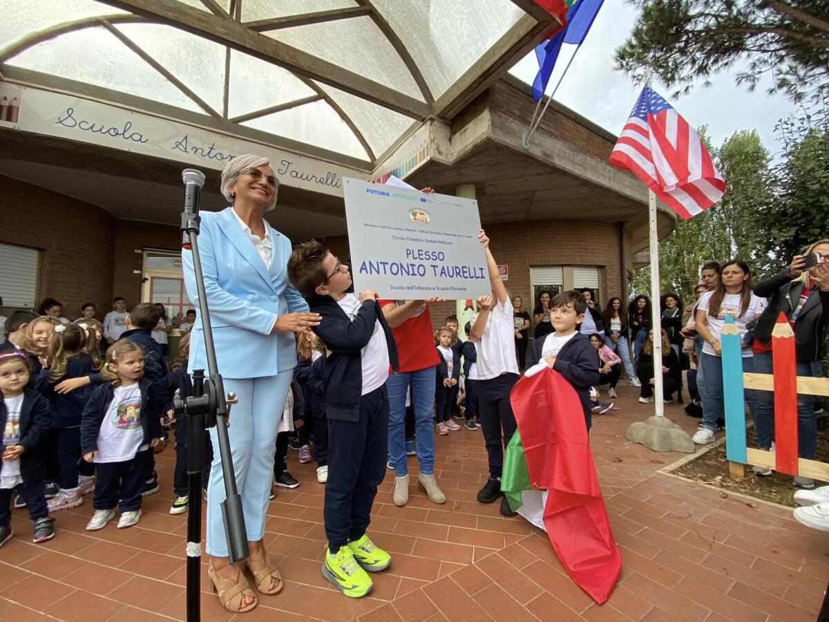 Il plesso scolastico di Piscina Cardillo intitolato ad Antonio Taurelli - 