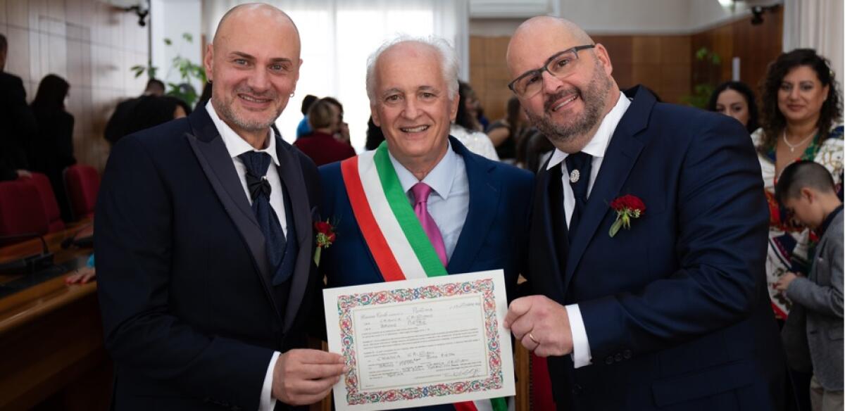 Prima unione civile nell’Aula Consiliare del Comune di Pontinia - 