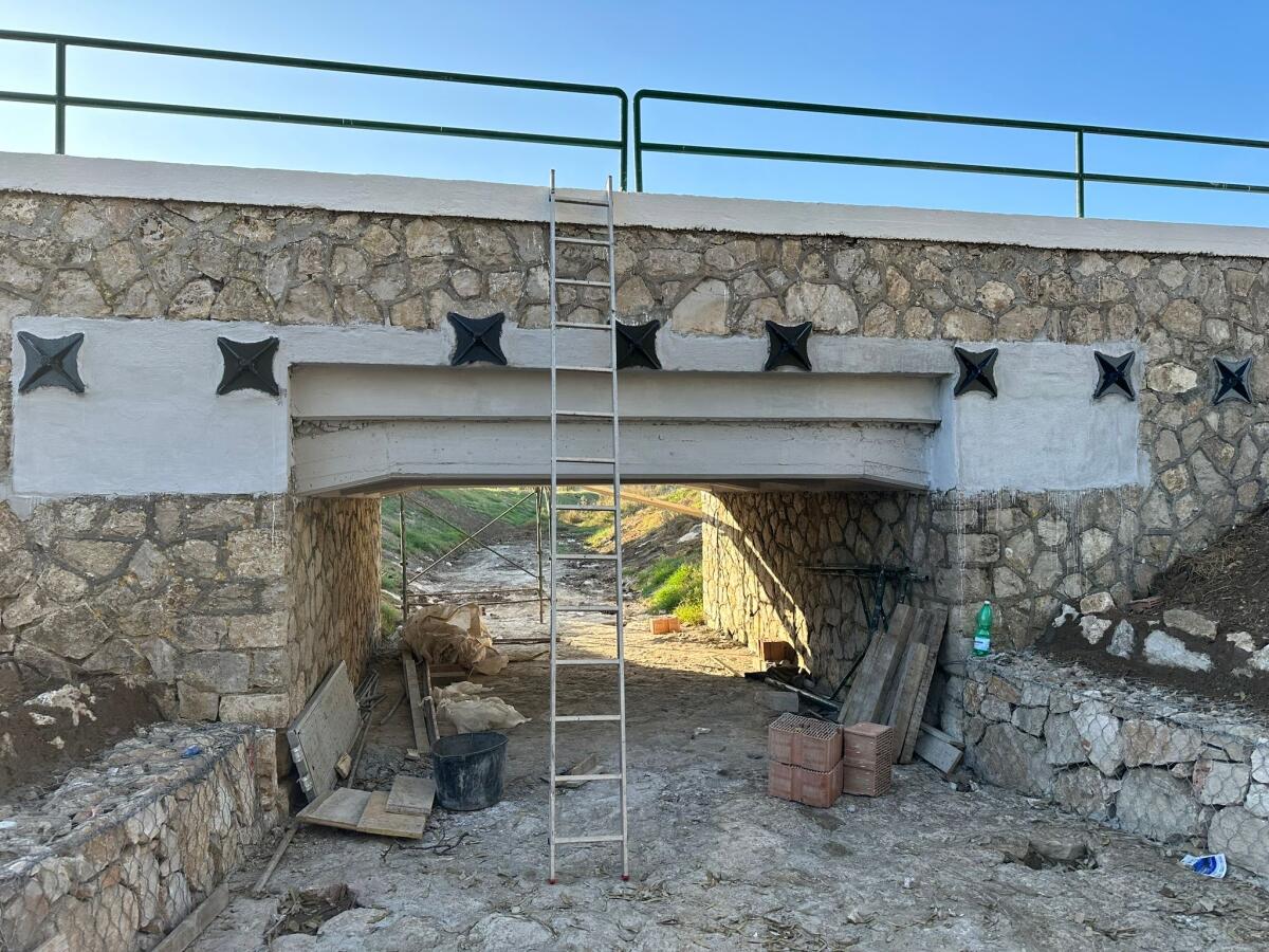 Terminati prima del previsto i lavori al Ponte di via Moscarello - 