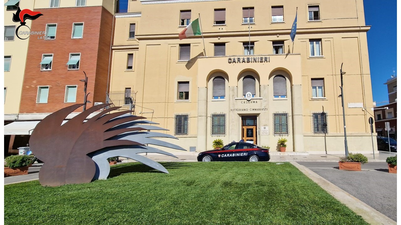 i Carabinieri di Latina