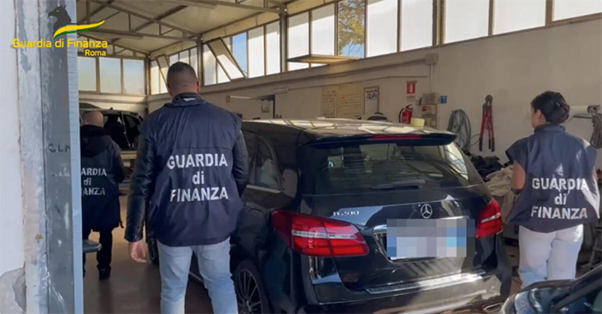 La Guardia di Finanza sequestra beni per 700mila euro ad un pregiudicato di Nettuno, titolare di un’autocarrozzeria. VIDEO - 